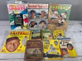 1950s Baseball Magazines, Books, Almanacs Featuring Musial, Mays, and Mantle
