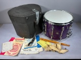 Vintage Remo Snare Drum with Case