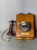 Antique Western Electric Telephone Receiver Unit with Bells