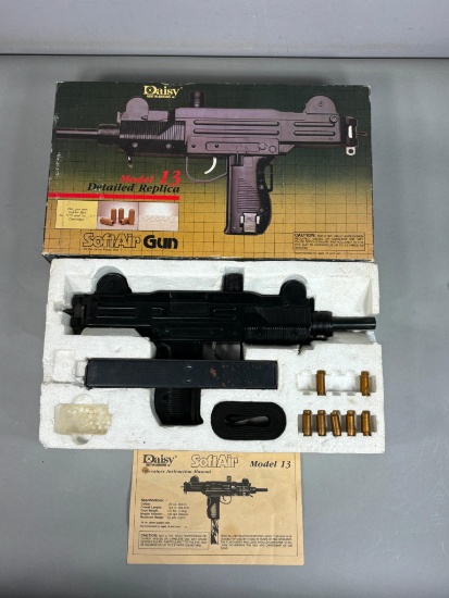 Vintage Daisy Model 13 Uzi BB Gun in Box