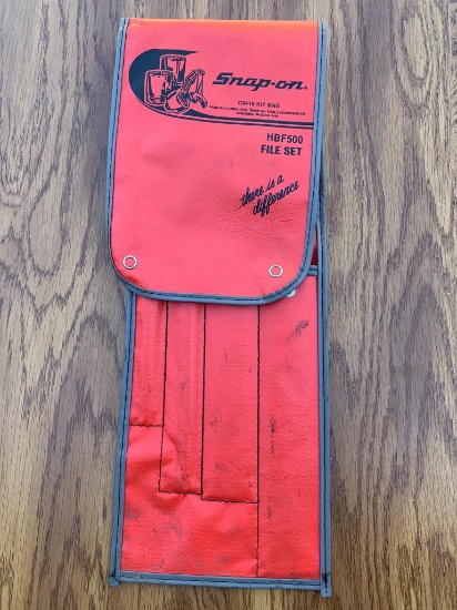 Snap-On FIle Set HBF500 Hardly Used