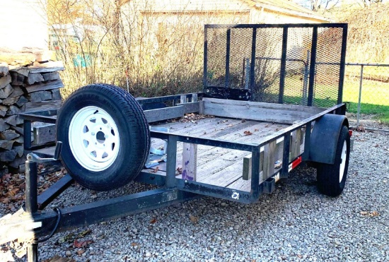 Tropic Brand Cargo Trailer 6' x 10' Size Nice