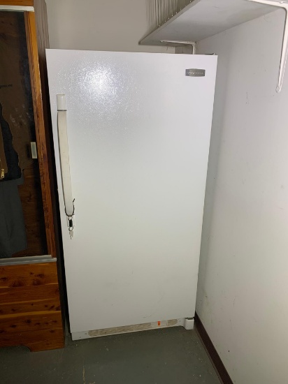 Frigidaire Upright Freezer with Contents