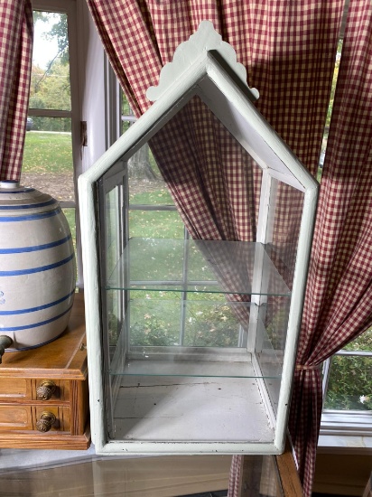 Vintage Gothic Style Display Cabinet