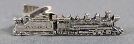 Nice Vintage Rio Grande Railroad Tie Clip