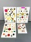 Large Lot Vintage Retro Celluloid Buttons Various Sizes