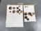 Group Lot Retro Vintage Mother Daughter Button Sets