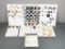Group Lot Vintage Buttons Bone, Bisque, Ceramic, coconut, composition