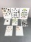 Group Lot Vintage Buttons Phenolic Resin, Porcelain, Resin, Rubber