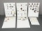 Large Lot Antique Buttons Shell, Embellishments, Perforated, Decorative