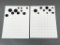 Group Lot of Black Buttons Including Mother Daughter