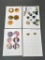 Group Lot of Buttons by Various Designers