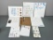 Lot of assorted glass and china buttons on cards