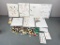 Lot of Assorted Buttons China Stick Pins Retro and more