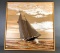 Large Mid Century Oil on Canvas Sailboat signed Craig