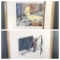 Yukako Okudaira, Untitled #84 and #92, Watercolors on Paper, Both dated 1983
