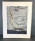 Vintage Signed Lithograph Sailboat Titled 