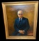 Daniel Greene (1934-2020), Oil on Canvas, Portrait of Clair E. Fultz, 1976
