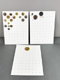 Group Lot of Vintage, Antique buttons Inc. Large Metal