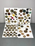 Very Large Lot Assorted Vintage Buttons