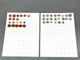 Group Lot of Brown and Grey Moonglow Buttons