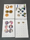 Group Lot of Buttons by Various Designers