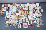 Large Lot of Vintage Buttons on Cards New Old Stock