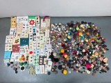 Very Large Lot Old Buttons New Old Stock, Loose and more