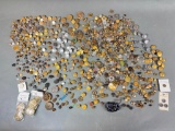 Very Large Lot of Old Metal Buttons