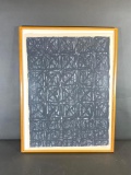 Jack Tworkov Screenprint, SS#4, 1973