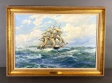 Charles Vickery Oil Painting, Gale Force The Southern Cross