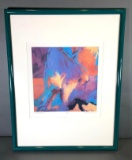 Renee Vinson, Fire Mountain, Artist Proof Print, 1992