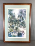 Nita Engle (1925-2019) Lithograph Print of her Watercolor 