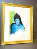 Gianni Celati (b. 1936) Original Watercolor, Turaudet,1998