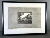 Terence Millington (b.1942) Britain, Wall Plaque I, Aquatint/Etching 1975