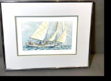William J. Westenhaver (20th century) Lithograph Print, Sloop