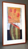 Unsigned, Untitled Marc Cabrall Print, Les Fleurs Ephemeral I