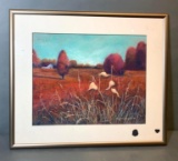 Nancy Liszewski Pastel on Paper, The Milkweed Pods
