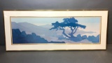 Unsigned Framed Lithograph Print Big Sur Coast