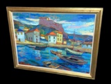 George Cermak (1916-2003) Oil on Canvas Painting