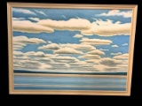 Ruth B. Bercaw, Oil on Canvas, 1983 - Very Large Size