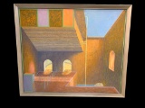Oil on Canvas signed Goldman - Very Large