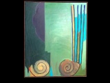 Very Large Oil on Canvas Painting, Unknown Artist