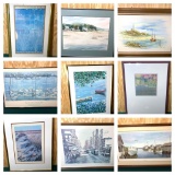Group Lot of Mixed Artwork, Both Originals and Prints