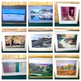 Group Lot of Mixed Artwork, Both Originals and Prints