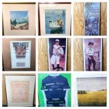 Group Lot of Art Prints