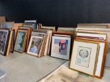 Large Group Lot 146 pieces Mixed Artwork, Both Originals and Prints