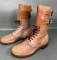 WWII U.S. Army M43 1944 Double Buckle Combat Boots - Near Mint