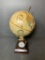 Vintage Replogle 9 inch Globe World Classic Series with Barometer Hygrometer Stand