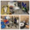 Group Lot of Motorcycle Parts, Car Parts, Key Fobs, Whirlpool Motor Drive, Spare Tire & More